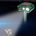 thumbnail image 3 of Solar Powered Animal Repeller, Ultrasonic Pest Deterrent, Green Waterproof Garden Protector with PIR Motion, Eco-Friendly & High Efficiency, 3 of 7