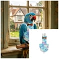 thumbnail image 6 of Reusable Bird Diaper Flight Suit with Adjustable Straps Leakproof Lining for Cockatiel Parrot Pigeon Conure Sun Parakeet Macaw(Blue,L), 6 of 7