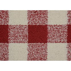 Garland Rug Country Living Buffalo Plaid 7 ft. x 10 ft. Area Rug Chili Red/Ivory