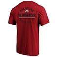 thumbnail image 3 of Men's-Fanatics  Crimson Arkansas Razorbacks Big & Tall Fast Break 2 Hit T-Shirt, 3 of 3
