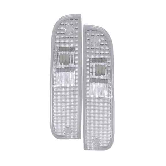 Dcmunx Corner Lights Turn Signal Lamps Left Right Heavy Duty ABS Plastic Housing / Polycarbonate Lens for Jeep for Cherokee SE/Sport 1997-2001 & Classic/Limited 1998-2001 CH2551118 55055147