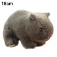 thumbnail image 1 of Flmtop Simulation Wombat Toy Lovely Vivid Expression Birthday Gift Stuffed Guinea Pig Animal Toy for Girl, 1 of 10