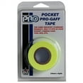 thumbnail image 4 of Pocket Pro Gaff Fluorescent Yellow Gaffers Tape 1" X 6 Yard Roll On 1" Core, 4 of 5