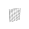 48 in. H x 48 in. W Black Metal Grid Wall Panel (3-Pack)