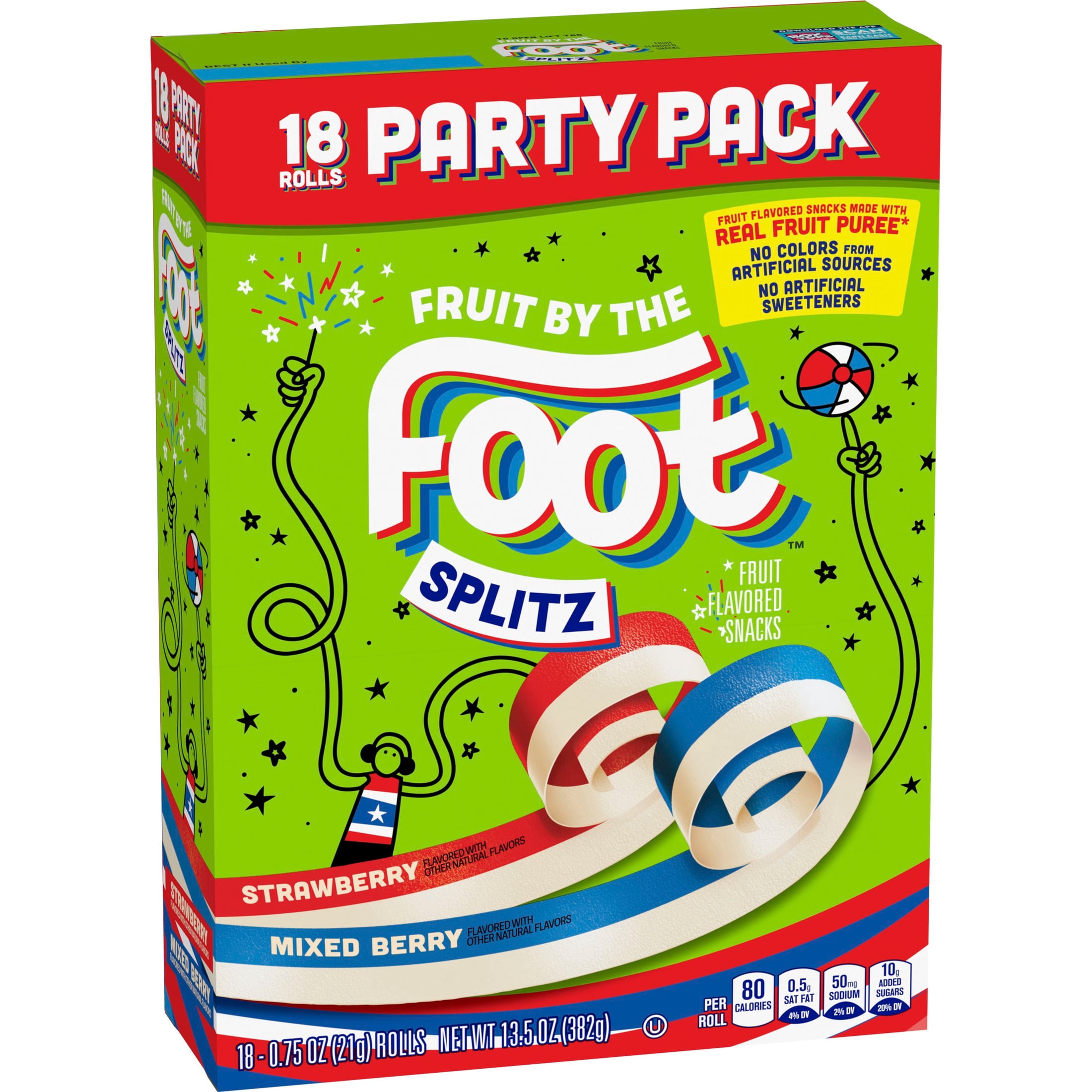 Fruit by the Foot, Strawberry and Mixed Berry Fruit Flavored