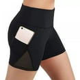thumbnail image 1 of Shorts de Baño JM Mujer Bolsillos Talle Alto Pantalones Cortos Tabla S, 1 of 5
