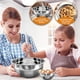 thumbnail image 4 of Cuencos para Mezclar, JASUVII Juego de Tazones/Bowls de 7 Piezas, Bowls de Cocina con Tapas Herm&eacute;ticas, Ensaladera acero inoxidable, Ideal para Hornear, Mezclar, Ensalada, Servir y Preparar, 4 of 7
