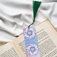 thumbnail image 6 of Kdxio Round Snow Merry Christmas Print Metal Tassel Bookmarks,Perfect Gift for Art Lovers and Bookworms Metal Bookmarks for Women, 6 of 8