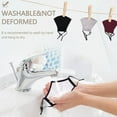 thumbnail image 3 of Mulberry Silk Fashion Mask- Adjustable Lacing, 3 of 11