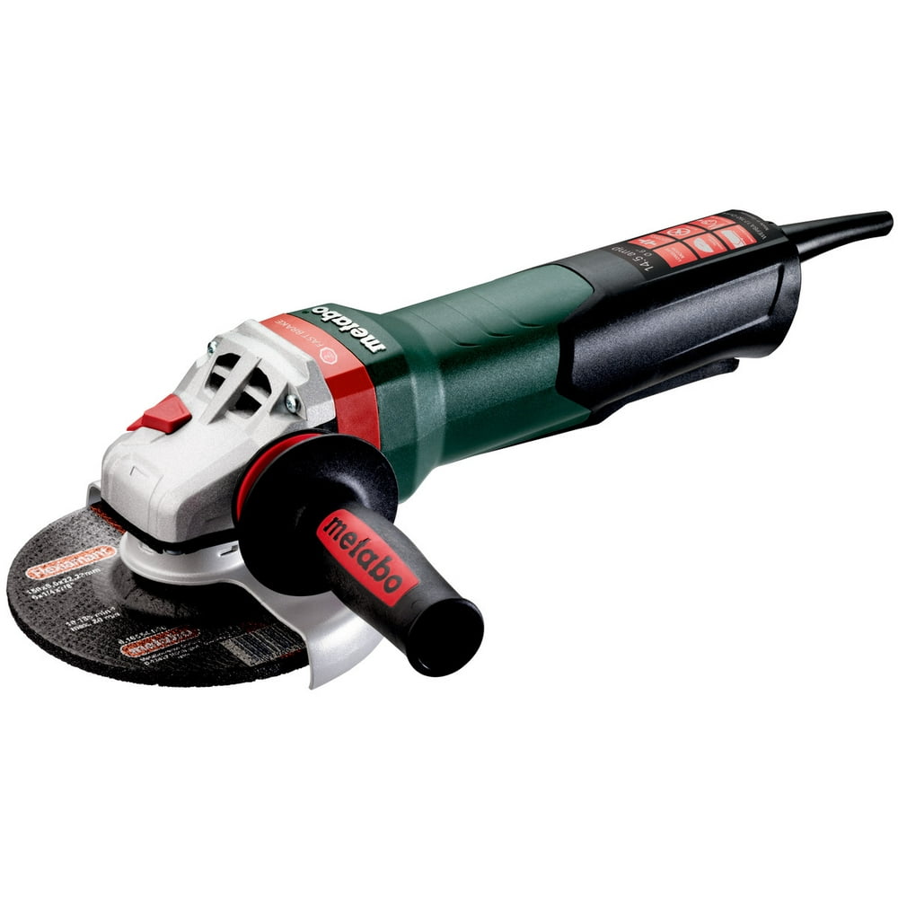 Metabo 6Inch Angle Grinder 9,600 Rpm 14.5 Amp With Brake, NonLock