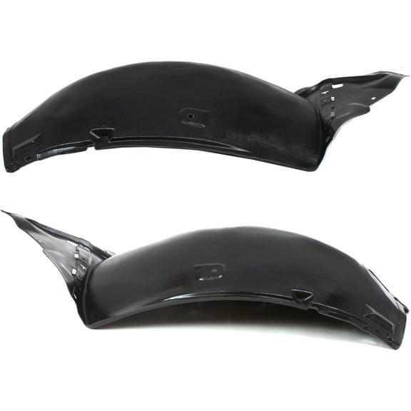 Garage-Pro Fender Liner SET Compatible with 2008-2010 Infiniti G37 Front, Driver and Passenger Side, Front Section Coupe
