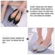 thumbnail image 5 of GOOHOCHY 1 par de bombas antideslizantes para mujer con perlas y punta puntiaguda, zapatos planos planos de moda, 5 of 7