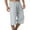 CC04-Light Gray, variant on IYYVV Cotton Linen Capris Pants for Men Casual Lightweight Drawstring Elastic Waist 3/4 Summer Beach Yoga Shorts with Pockets Blue XL