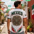 thumbnail image 4 of 2026 New Mexico Soccer Jersey Men, Mexican Jersey Soccer T-Shirt, Jersey De Mexico Crew Neck Short Sleeve Football Shirt, Athletic Training Uniform for Adult, 4 of 7
