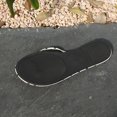 thumbnail image 6 of Women Polka Dot Thin Strap Flat Thong Flip Flop Sandals White 7.5, 6 of 7