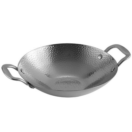 

Stainless Steel Wok Cooking Pot Double Handle Cooking Pan Stainless Steel Pan Kitchen Cooking Tool Kitchen Hot Pot