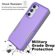 thumbnail image 4 of For Samsung Galaxy A55 5G Phone Case, Ebizware Shockproof Case Military Grade Heavy Duty Full Body Protection Rugged Cover for Galaxy A55 5G, Purple, 4 of 10