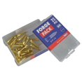 thumbnail image 4 of Forgefix Wood Screws, Slotted, Csk, Brass, 4 of 4