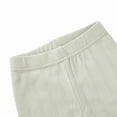 thumbnail image 5 of ZXLBBD Boy's Ribbed Straight Leg Long Pants Elastic Waist Solid Color Baby Leggings Toddler Kids Soft Blend Bottoms Versatile Casual Daily Wear,Light Green,Size 0 M-3 M, 5 of 5