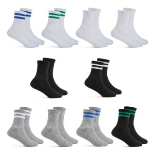 Fruit of the Loom Boys Crew Socks 10-Pack