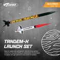 thumbnail image 2 of Kit de construcción de cohetes Estes Tandem X Beginner Flying-Rocket, 2 of 7