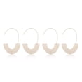 thumbnail image 3 of Aretes Vintage Sweethay Acrílico Forma de U, 3 of 6