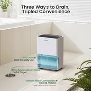 Waykar 30 Pint Dehumidifier for Home Up to 2000 Sq. Ft, Energy Star