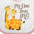 thumbnail image 4 of Inktastic My Noni Loves Me Boys or Girls Baby Bib, 4 of 4