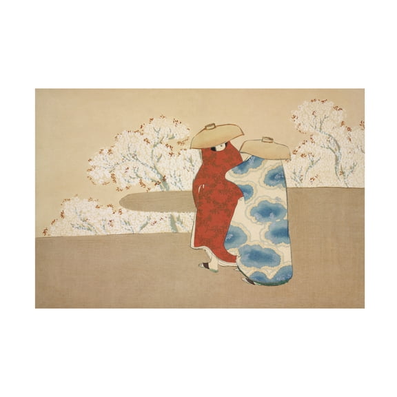 Pictufy 'Hanami season from Momoyogusa' Canvas Art