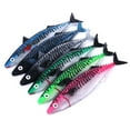 thumbnail image 2 of ziyahi Chest Open Fish Lures Soft Plastic Hand Pole Simulation Baits Artificial Fishing Swimbait, 2 of 6