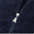 thumbnail image 6 of XFHLMJFF Hooded Jumpsuits Bear Ears Zipper Snowsuit Baby Boys Girls Long Sleeve Winter Warm Coat Coveralls Outfit 12-18 Months, 6 of 8