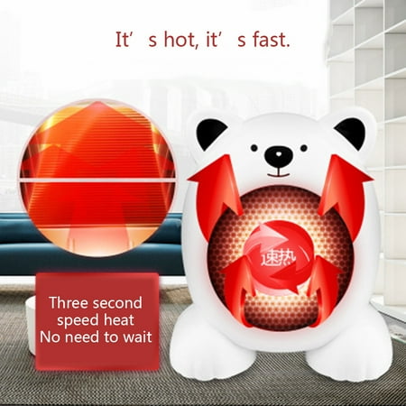 

Mini Heater Household Small Sun Desktop Heater Hot Fan Speed Heating