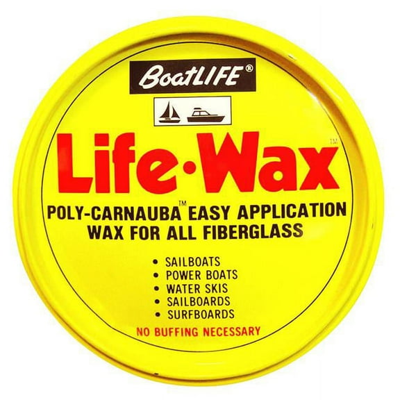Life Wax Can - 10 oz - Poly-Carnauba Wax for Fiberglass