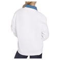 thumbnail image 2 of Women's Starter White Cleveland Guardians Pennant Flag Fleece Sweatshirt, 2 of 3