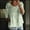 Light green, variant on Women's Boho Floral 3/4 Sleeve Top Flowy Loose Cute Plus Size Summer Casual Pleated Blouse Shirts by Yigetop Purple 4XL
