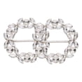 thumbnail image 1 of 2 piezas de cintas deslizantes de moda con diamantes de imitación para decoración de novias, clips con hebilla para camisa Nuevo 2 uds blanco, 1 of 7