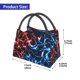 thumbnail image 2 of Fotbe Red And Blue Lightning Bolsa Térmica Portátil con Estampado, Bolsa de Entrega de Alimentos Aislada, Bolsa Reutilizable de Gran Capacidad para Comidas y Supermercado, 2 of 6