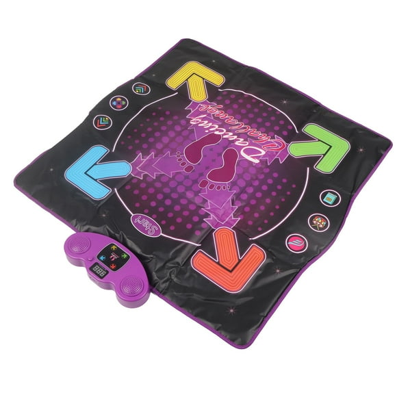 Dance Mixes Rhythm Step Math Kids Electronic Light up Pad Toy Toddlers Music Dancing Game Modes Adjustable Volume Present for Girls Boys (Light Up)