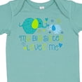 thumbnail image 4 of Inktastic My Big Sister Loves Me Cute Elephants Boys or Girls Baby Bodysuit, 4 of 5