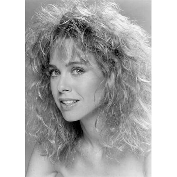 Jenilee Harrison bare shouldered glamour portrait circa 1980's 5x7 inch photo