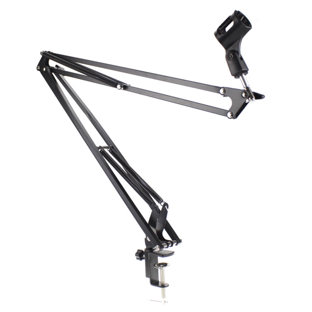 Boom Arm Stand Heavy Duty 360° Adjustable Metal Mic Stand Desktop Bracket