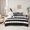 Black Grey, variant on Homewish Modern American Flag Twin Bedding Sets 7-Piece for Kids, Cartoon Stars Print Bedding Comforter Set, Hot Pink Abstract Reversible Sheet Sets, Super Cozy Room Decor