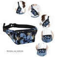 thumbnail image 6 of Fanny Pack for Women Men,Crossbody Fanny Pack Water Resistant Sports Waist Bag Pack, Belt Bag for Travel Hiking Running, 6 of 7