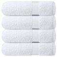 thumbnail image 1 of Juego de 4 toallas de baño Infinitee Xclusives Premium, color blanco brillante, 1 of 8
