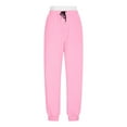 thumbnail image 4 of sususu Men Travel Pants Zippers,Men's Casual Jogger Pants Elastic Waist Soft Breathable Sweatpants Comfortable Trousers For Daily Wear,Pink,XL, 4 of 6