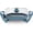 Blue, variant on COOK WITH COLOR Electric Skillet 1400-Watt Ceramic Pan with Tempered Glass Lid, Blue