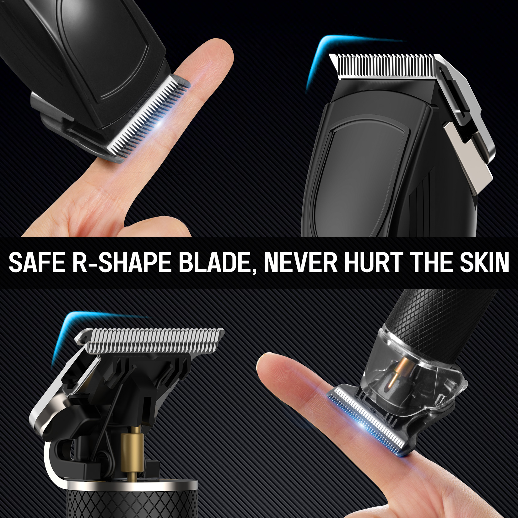 Mpow Cordless Hair Clippers & Beard Trimmer Kit photo 5