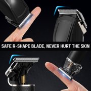 Hair Clippers & Beard Trimmer for Men, Cordless Rechargeable Haircut Clipper Kit with Adjustable Blade and LED Display