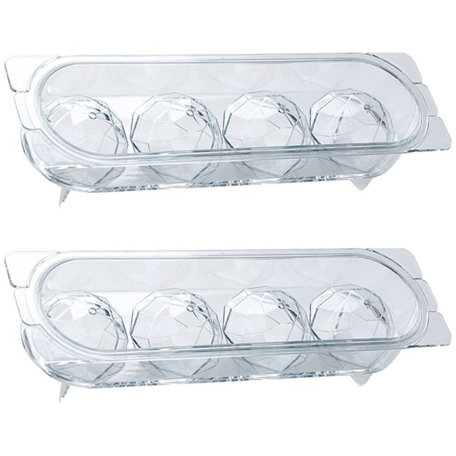 2 Pcs Moule à Glaçons Plateau à Glaçons en Forme de Diamant Moule à Glaçons DIY