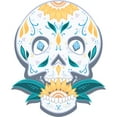 thumbnail image 5 of Dia de los Muertos - Halloween - Day of the Dead - Window Clings  Laptop Stickers, 5 of 10
